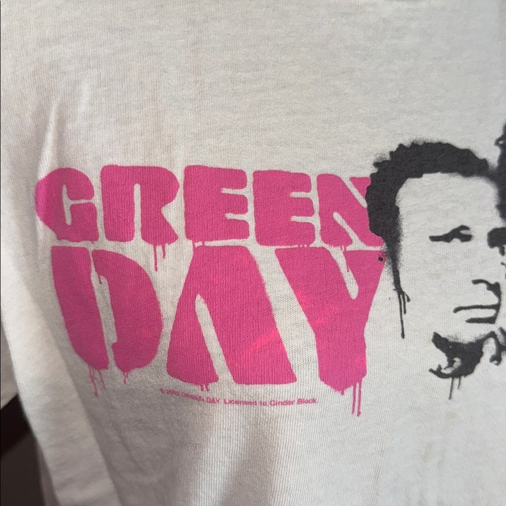 Green Day Vintage 2002 Band Tshirt SZ Medium - Picture 3 of 11